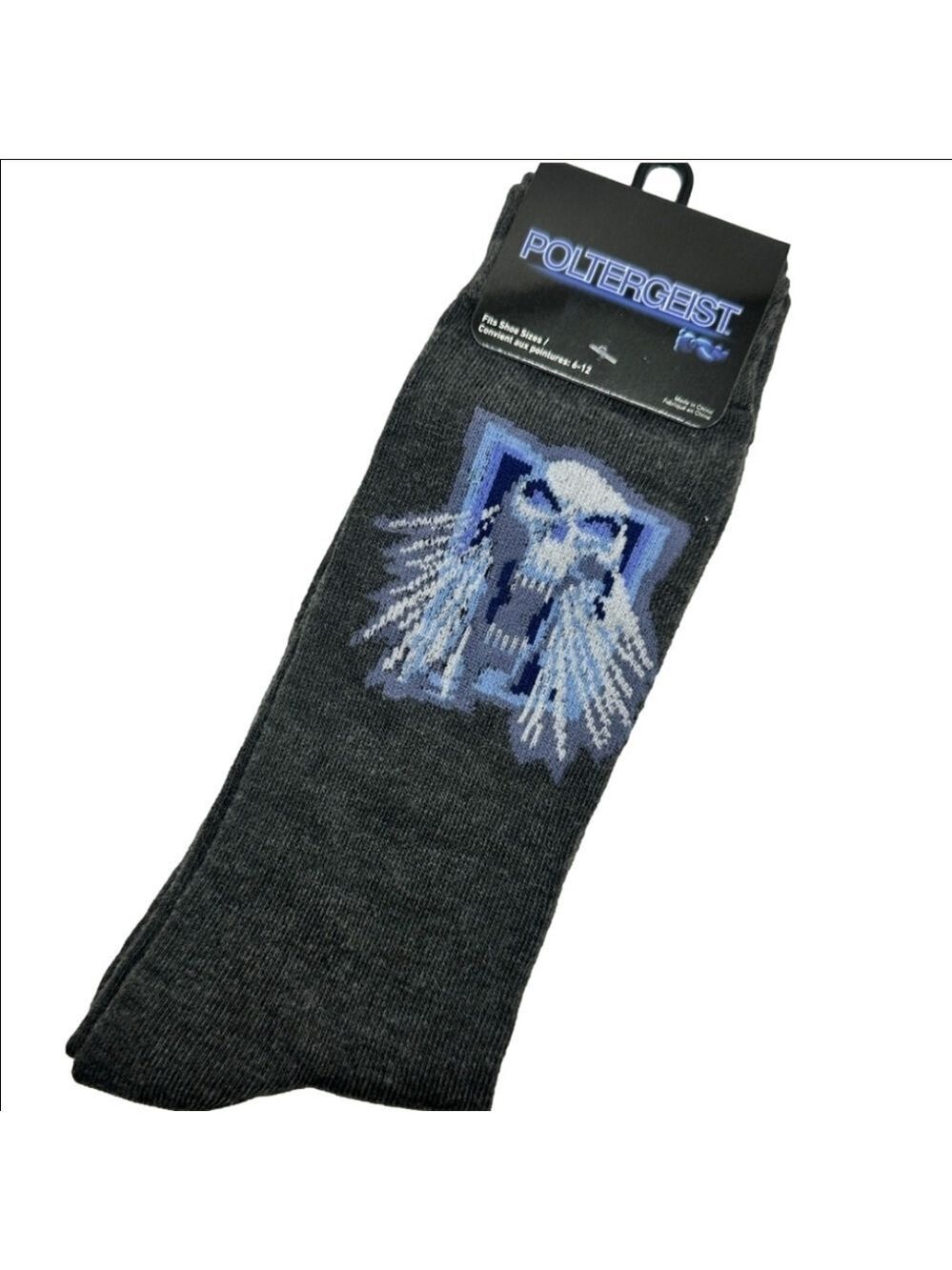 4/$25 Poltergeist Crew Socks New Unisex Collectible Movie Memorabilia